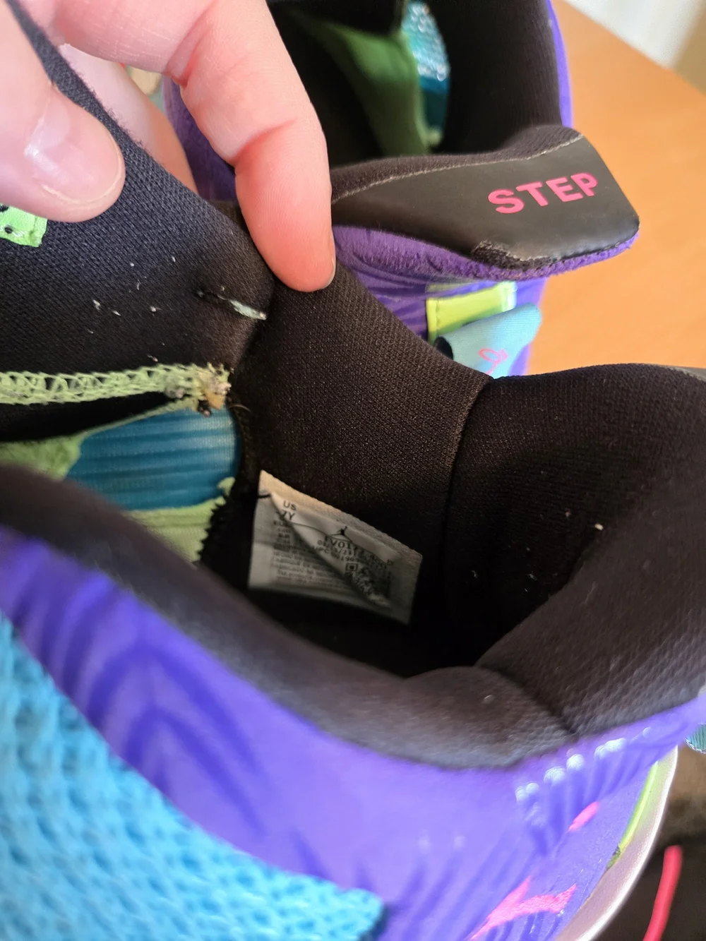 Jordan Kids' Teal + Pink Athletic Sneakers